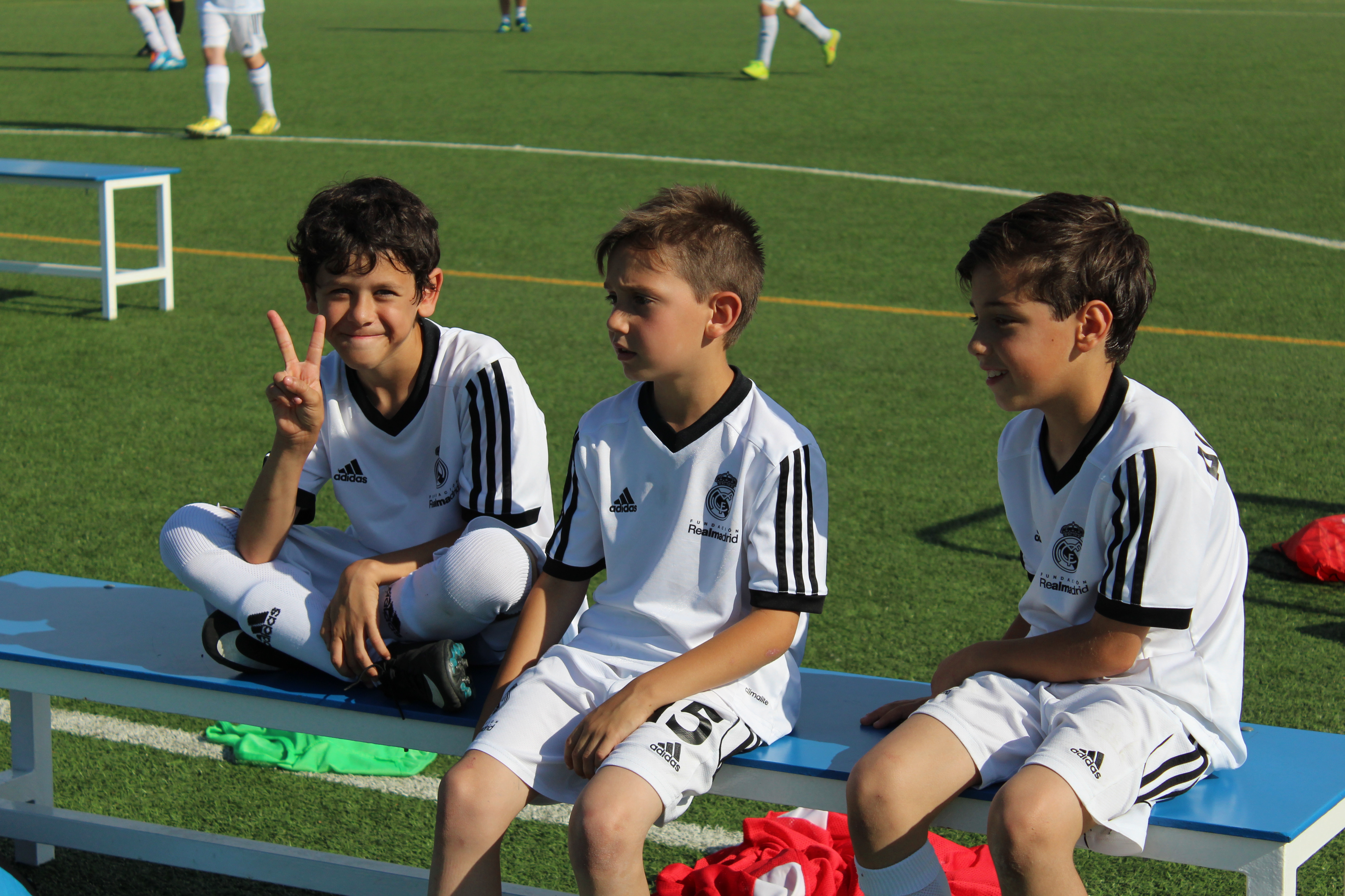 Young players together